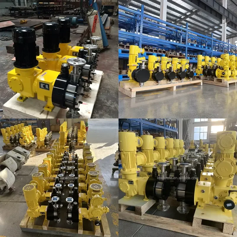 Adjustable flow rate of industrial hydraulic diaphragm metering pump