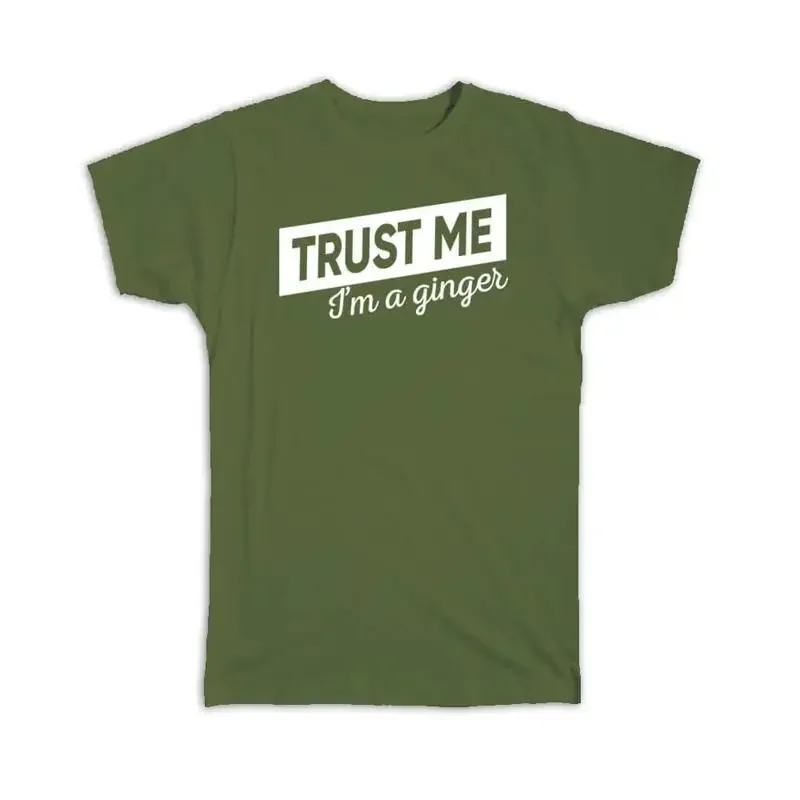Trust Me I Am A Ginger Humor Funny Art Print For Irish Ireland T shirt
