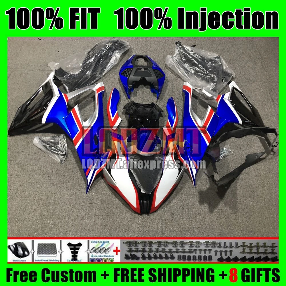 OEM Body For BMW S1000 S 1000 RR CC 1000RR Bodywork 105No.90 1000CC S1000RR S1000-RR 23 2023 Injection Fairing Factory Blue Kit