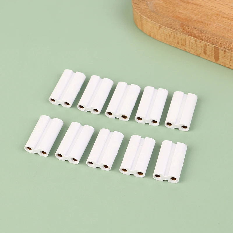 【10Pcs Led Light And Fluorescent Connector Seamless Joint Unit Be Used In T5 T8 Tube Lamp 2 Pins 3 Pins Connectors Joints】
