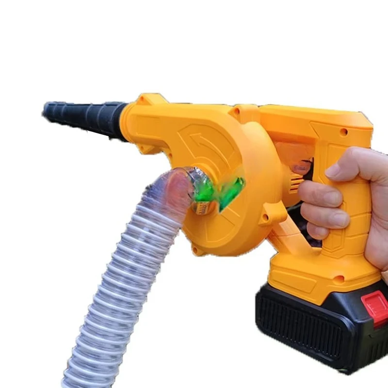 Electric Spray Gun High Power Electric Dry Powder Spray Straw Type Funneling Cordless Handheld Paint Sprayer Dry Powder Lime Pow