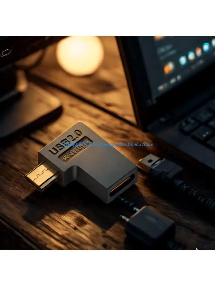 

USB C to USB Converter Fast Charging Compatibility ABS Texture