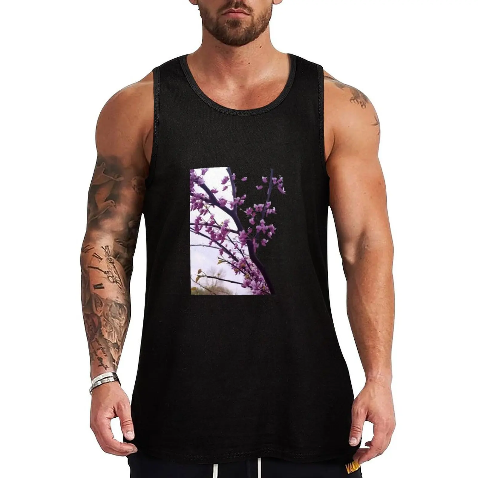 

Branching Out Tank Top sports t-shirts for men sleeveless man shirts Vest male