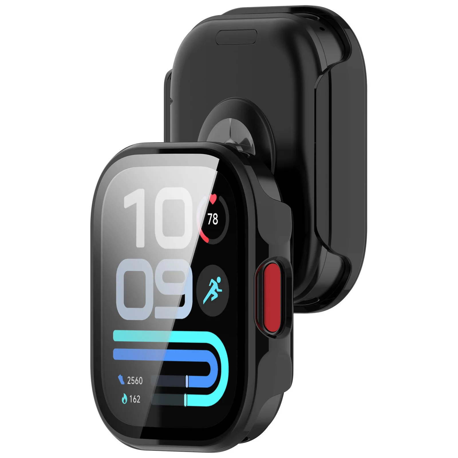 Tempered Glass + Case For Xiaomi Redmi Watch 6 Active Screen Protector Hard PC Bumper Protective Cover For Redmi Watch 6 Lite