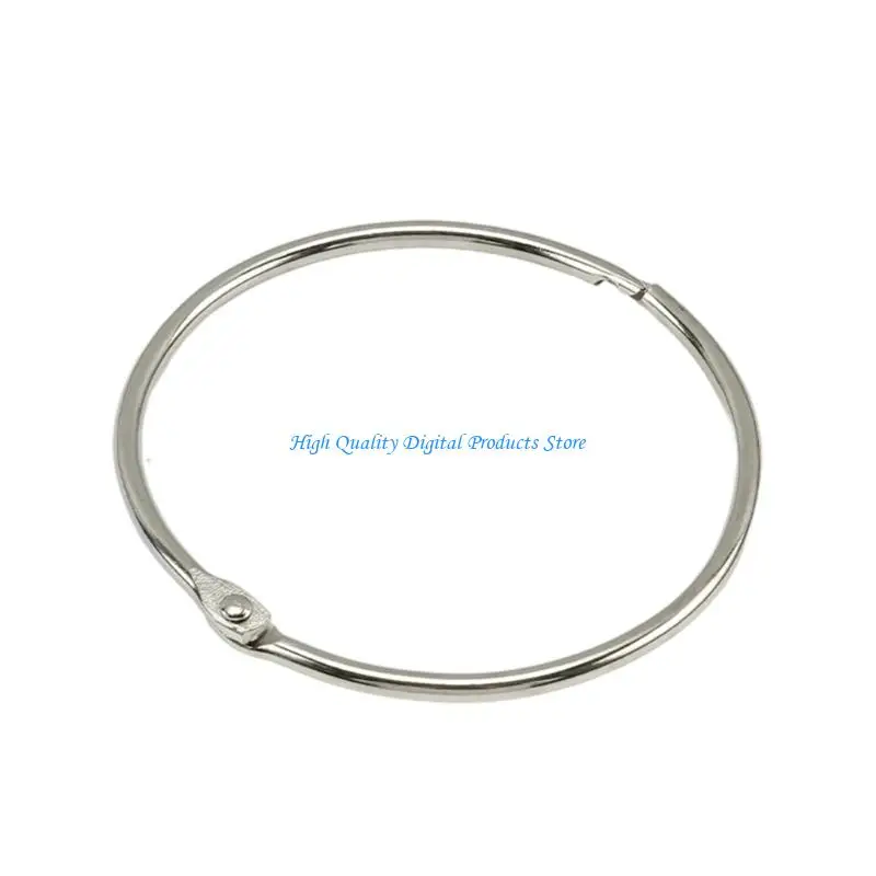U2JE Heavy Duty Metal Binder Rings for Document Paper Organization Office Supplies