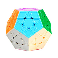 QIYI Megaminxeds Cube Professional Speed Magic Cubes 3x3 Stickerless Puzzle12-Sides Educational Toys For Children
