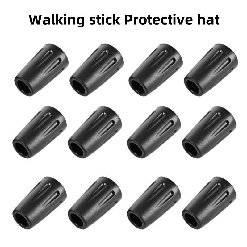 1/3/5PCS Cane Climb Replacement Hike Protector Cap Tip Rubber Basket Snow Sport Trekking Pole Nordic Walk Stick Camp