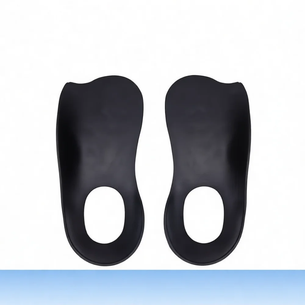 Breathable Arch Support Insoles For Bow Legs Flat Feet Valgus Correction Orthopedic Half Pad Shoe Inserts For Comfort Walking