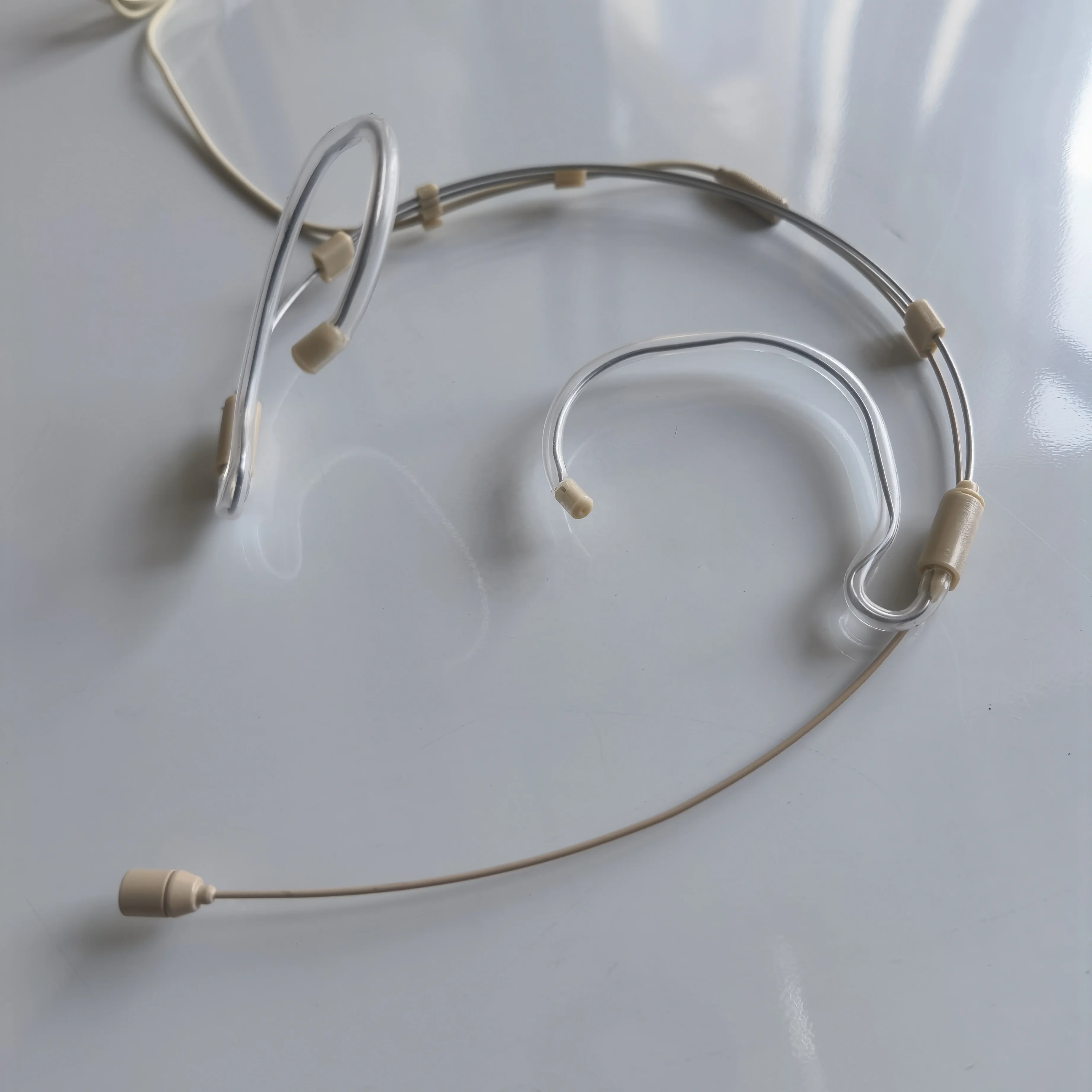 

STLF HM-4032 Professional Flexible Headset Condenser Microphones With 3Pin Le.mo Connector Retractable Headband MIC