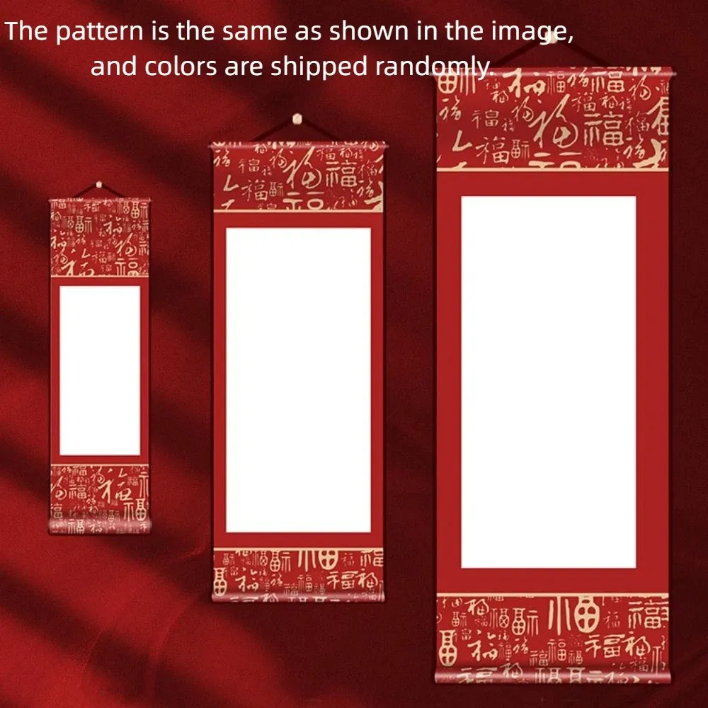 

Painting Drawing Paper Vintage Rice Paper Scroll Self-made Gifts Hand-rolled Blank Hanging Blank Scroll Handcrafts S/M/L