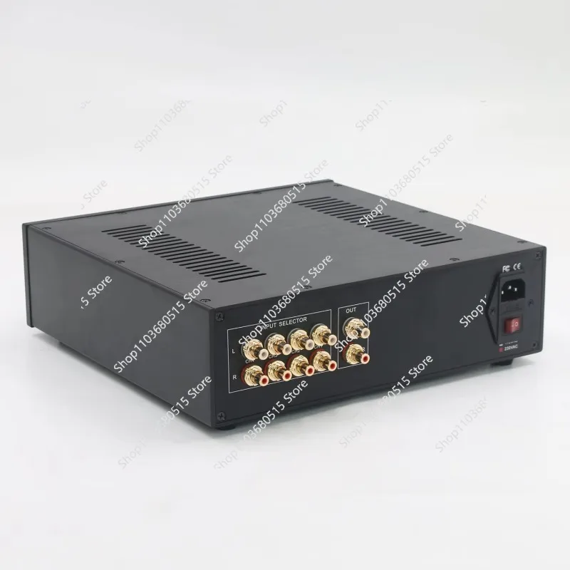 C3850 Single Ended Class A Preamplifier 4 Ways Input Remote HiFi Stereo Audio Circuit High Quality