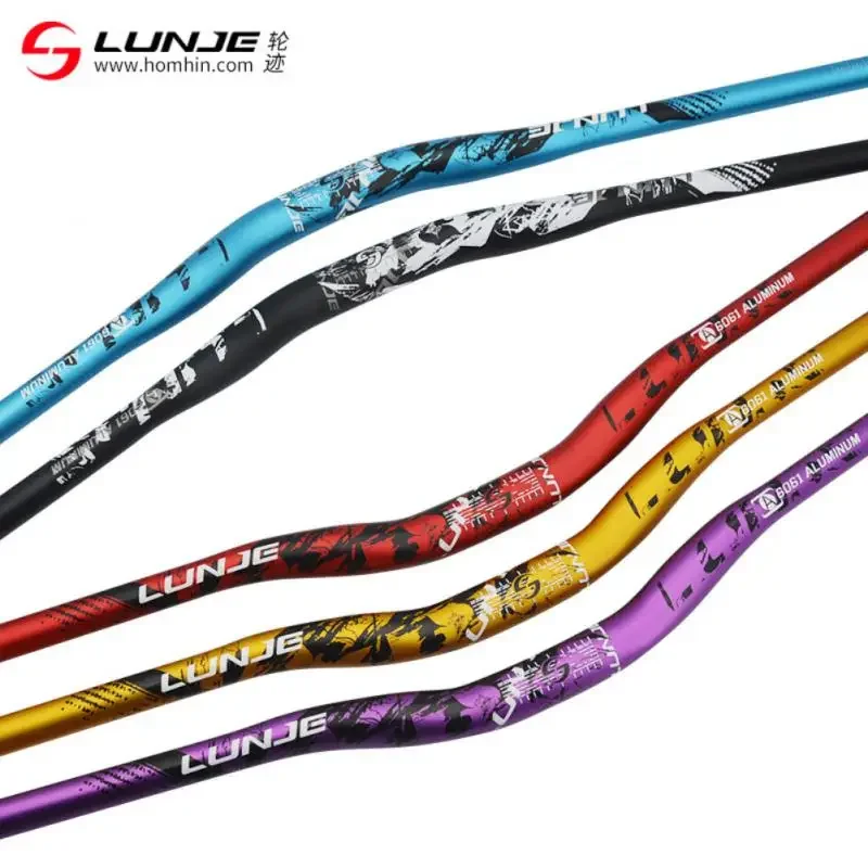 Mountain Bike Handlebar 31.8mm Bicycle Riser Bar 720/780mm Aluminum Alloy MTB Handlebar Cycling Parts