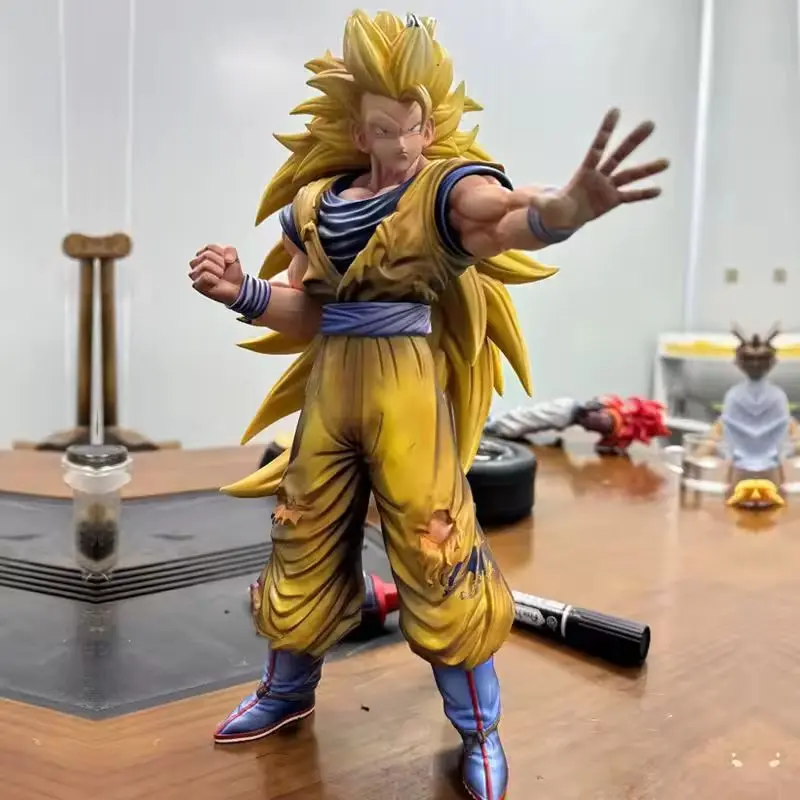 

Jk Studio 32cm Dragon Ball Son Goku Figure Ssj3 Goku Anime Figures Pvc Statue Collection Model Toys Birthday Gift