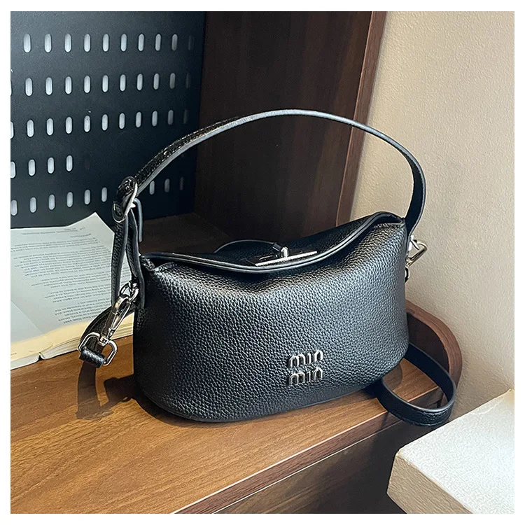 

The Secret Code for Literary YouthTrendy 2025! Luxury Soft Leather Handbag Magnetic -Closure Mini Square, Niche Simple,Crossbody