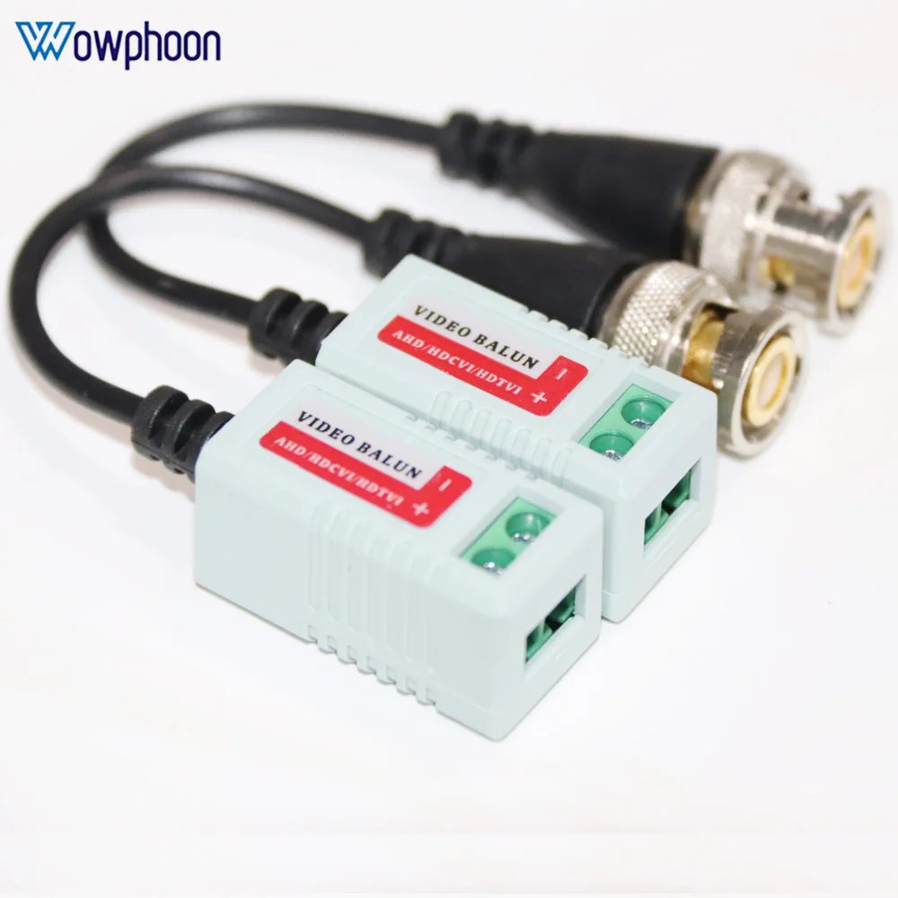 ツイストペアアナログHDトランスミッター,プレスタイプのビデオバラン,高解像度トランシーバー,HD-CVI ahd tvi,10ペア,4 in 1