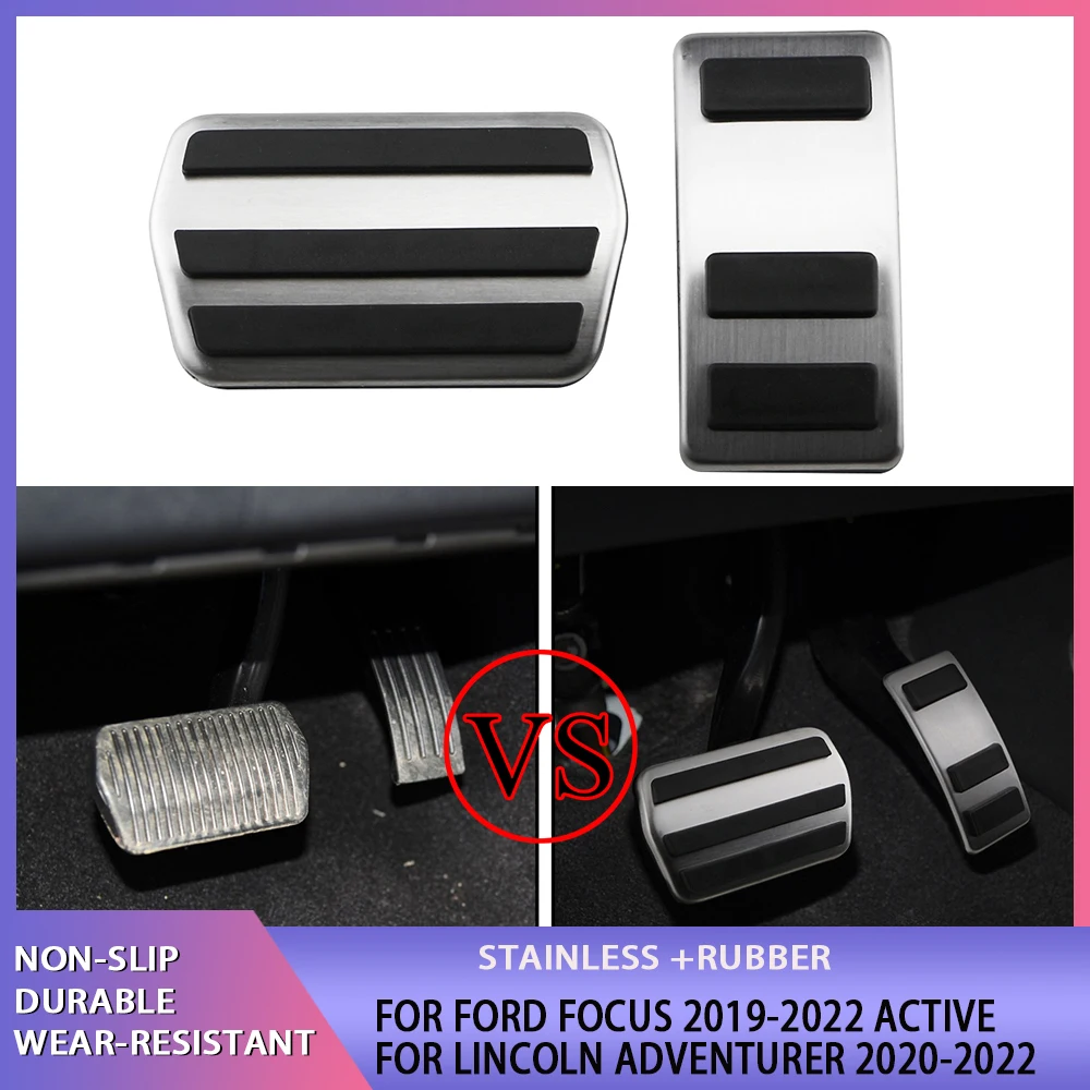 Car Accelerator Pedal Protection Cover for Ford Focus 2019-2023 Active for Lincoln Adventurer 2020-2023 Accessories