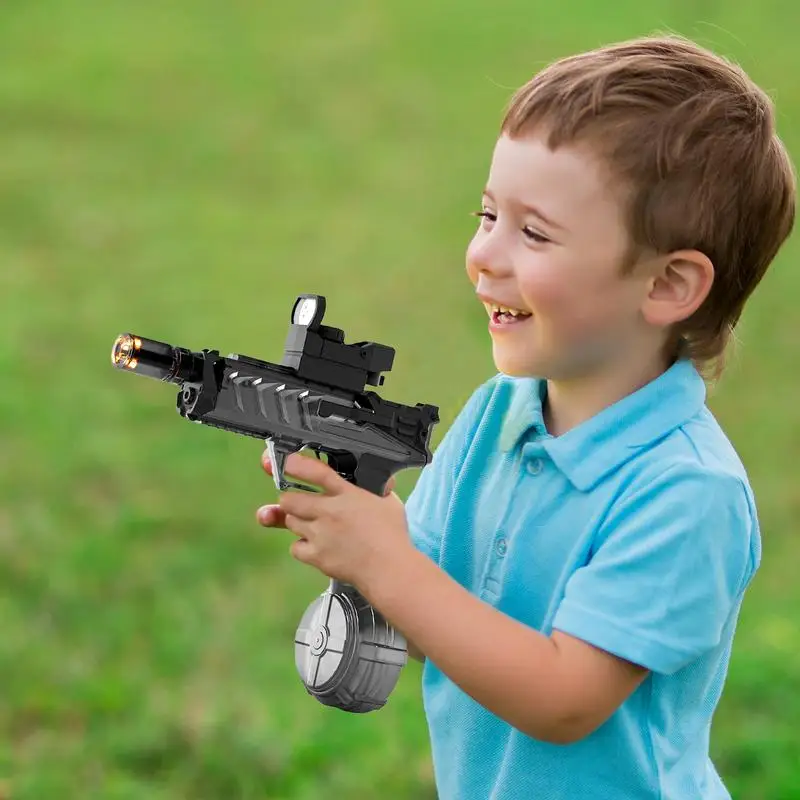 新しい電動水鉄砲水スクワーター屋外ポータブル子供夏のビーチ屋外戦闘ファンタジーおもちゃ男の子子供のためのゲーム