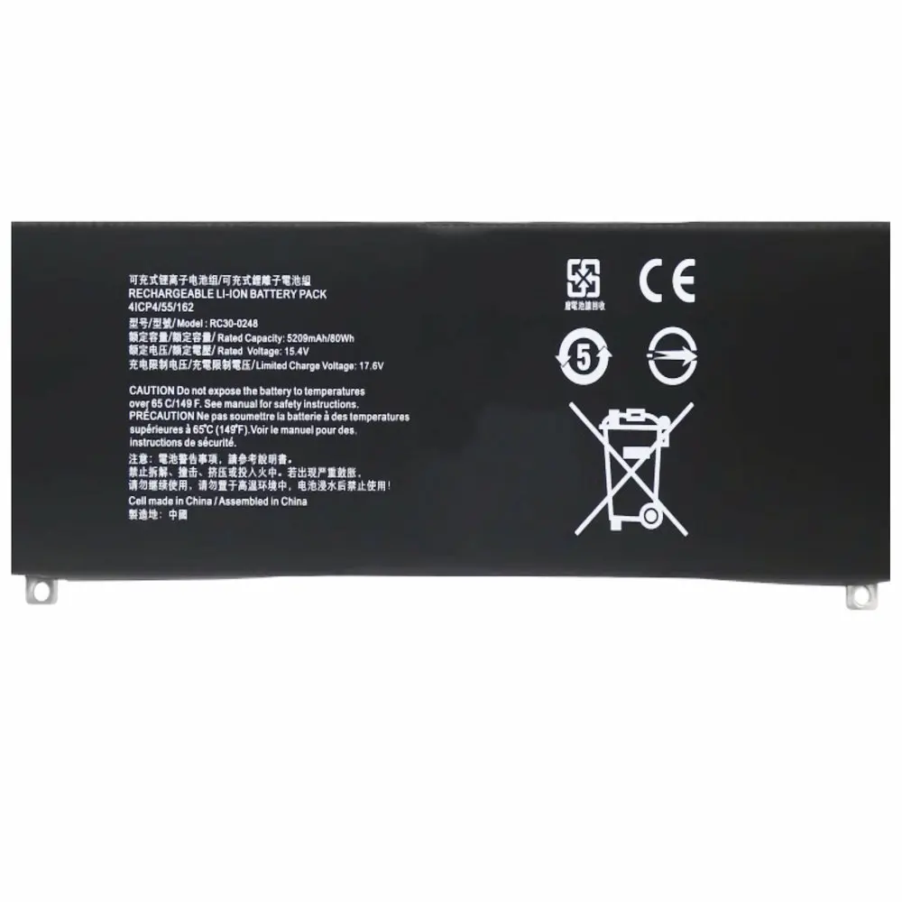 Original RC30-0248 Laptop Battery For Razer Blade 15 Advanced 2019/2020 RZ09-0238 RZ09-02386 RZ09-02385 RZ09-0288 RZ09-0330