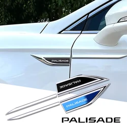 2pcs car accessory Side Doors Blade car stickers car accessories interiors for hyundai palisade