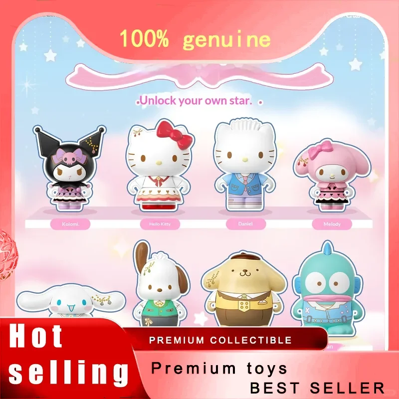 

Areax Sanrio Characters Blind Box Keychain - Hello Kitty Kuromi My Melody Cute Bag Pendant, New Year Gift for Girls & Anime Fans