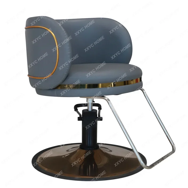 A  Special lifting rotating pulley barber shop round stool