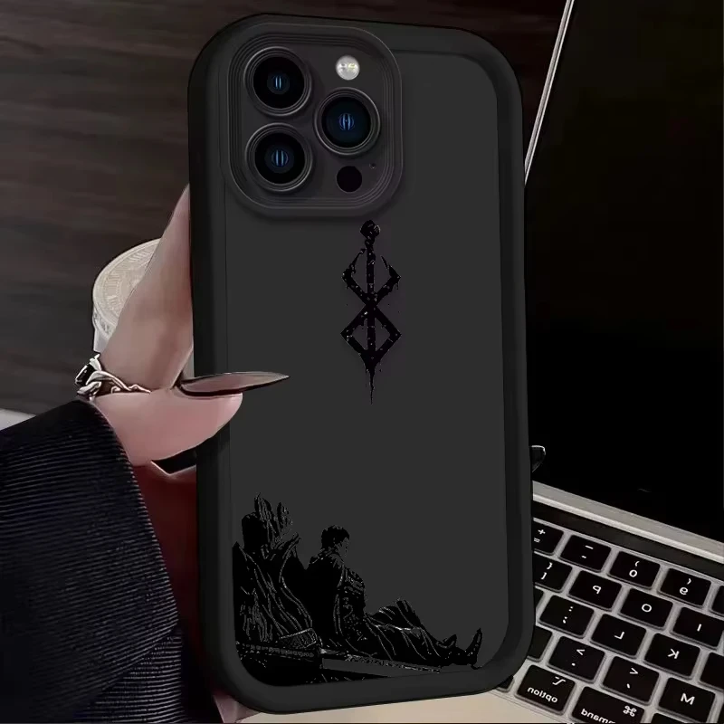 حار كاريكاتير B-Berserks كول جراب هاتف لسامسونج غالاكسي A55 A54 A35 S25 S24 S23 S22 S21 الترا زائد S20FE للصدمات الغطاء الخلفي #5