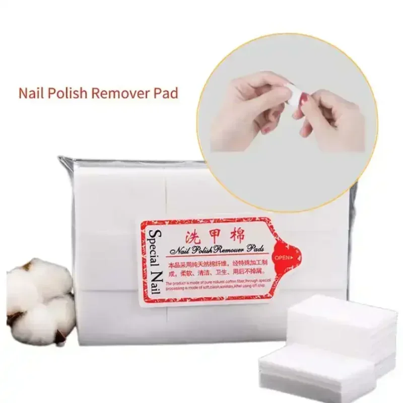 Gel Nail Polish Remover Gel Polish Cleaner Manicure Nail Remover Lint-Free Wipes Cleaner Paper Pad