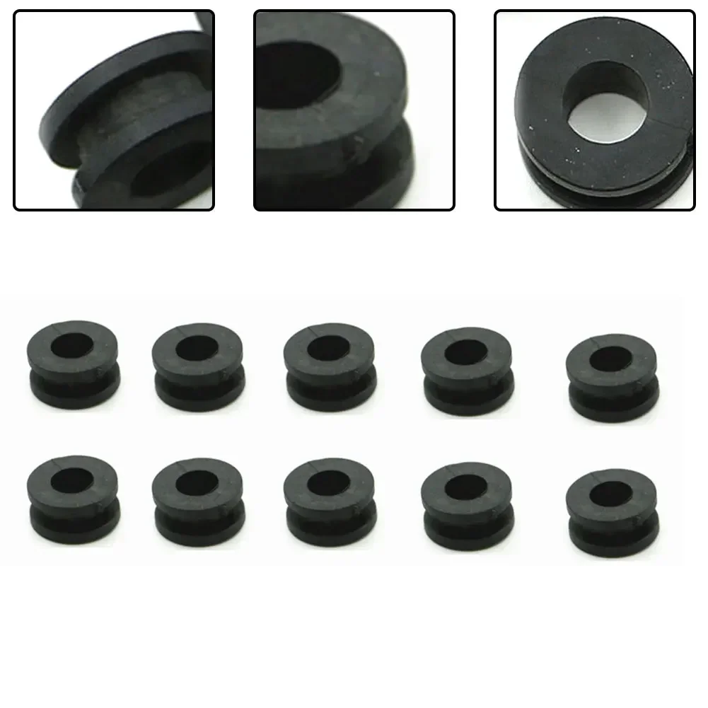 10pcs Rubber Grommet Grommets Kit Fairing For Kawasaki For Suzuki GSXR-600/750/1000, Katana, Hayabusa 1300R For CBR, 954, 929