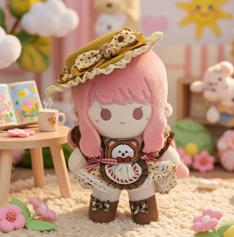 New Product In Stock Warm And Cozy Peripheral Properties 20cm Cotton Doll Plush Toy Gift Doll Birthday Festival Gift For Friends