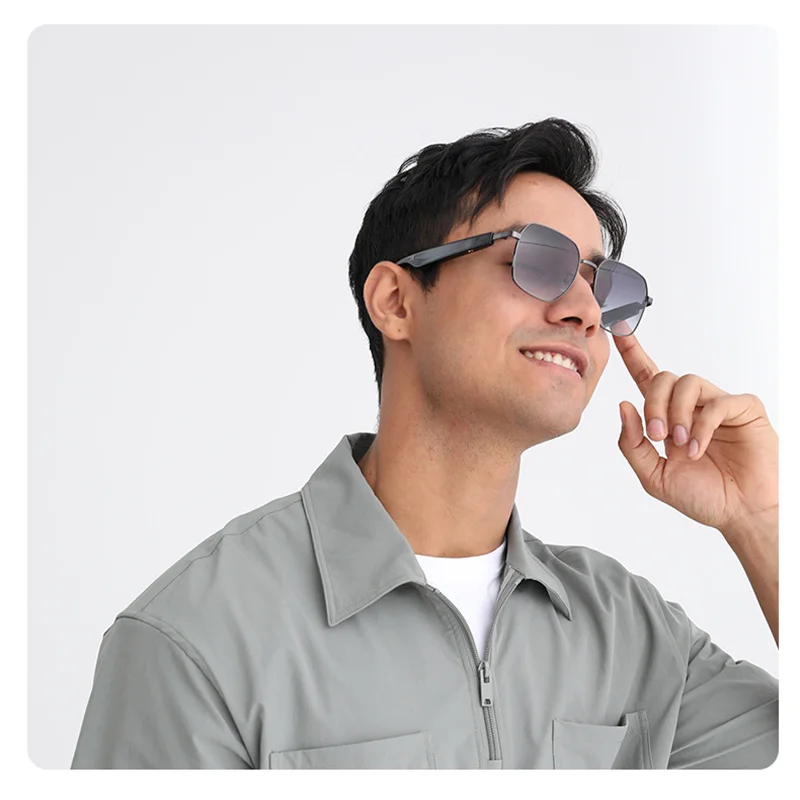 MZ02 Gafas inteligentes con altavoz Llamada Bluetooth Audio inalámbrico Tacto Llamadas manos libres Auriculares de música estéreo Gafas de sol inteligentes