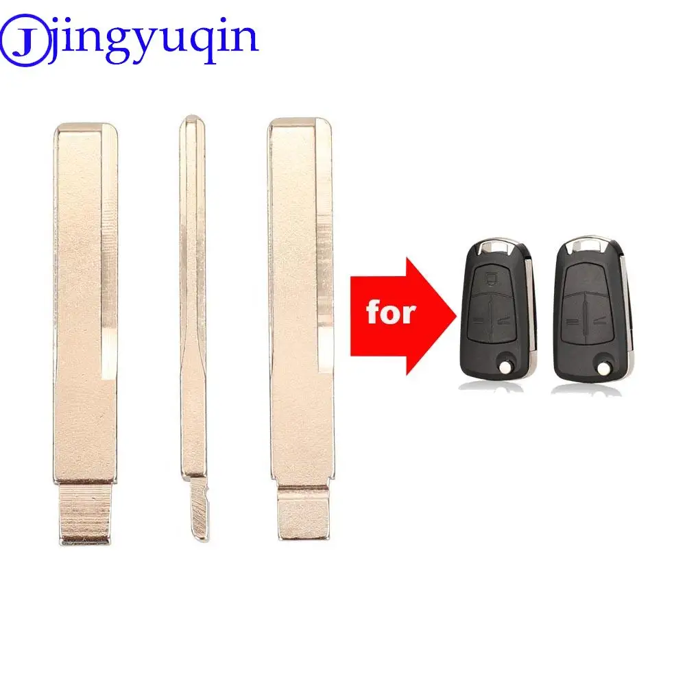 jingyuqin Remote Flip Key Shell Car Key Blade blank For Opel Vectra Antigo Omega Suprema Agile Montana