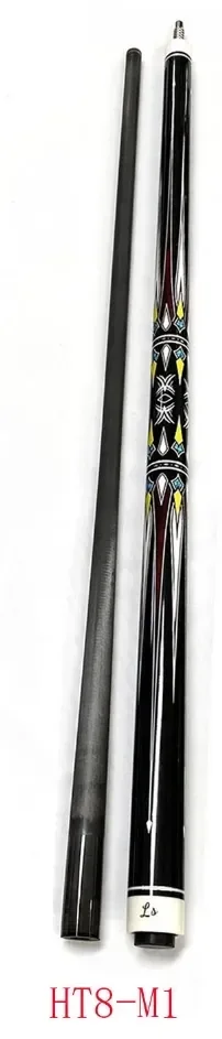 New Arrival Carbon Fiber 58 Inches 1/2 Billiard Pool Cue with 12.5mm Cue Tip For Sale