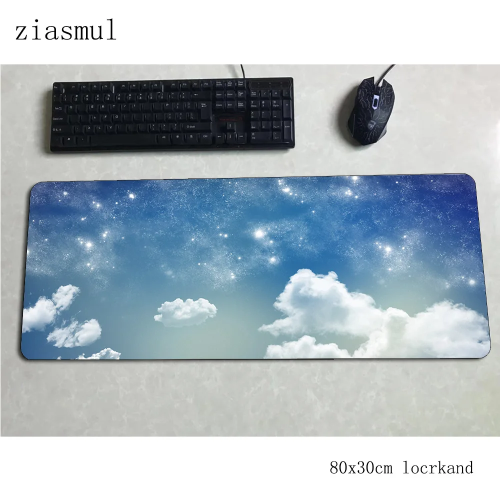 Cloud Artistic mats Aestheticism 900x400x4mm gaming mouse pad keyboard mousepad notebook gamer accessories Cartoon padmouse mat