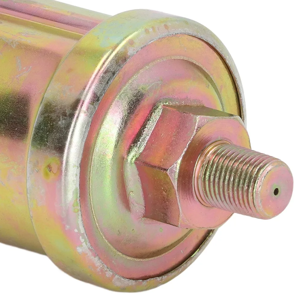 1/8 NPT Thread 1/8 NPT Oil Pressure Sensor Double Head 0‑10Bar Generator Oil Pressure Sensor Glossy Finish