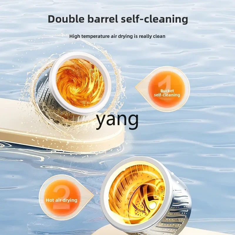 Lhh 0.5 كجم غسل وتجفيف الملابس الداخلية للأطفال غسالة متكاملة آلة التنظيف الأوتوماتيكية الصغيرة