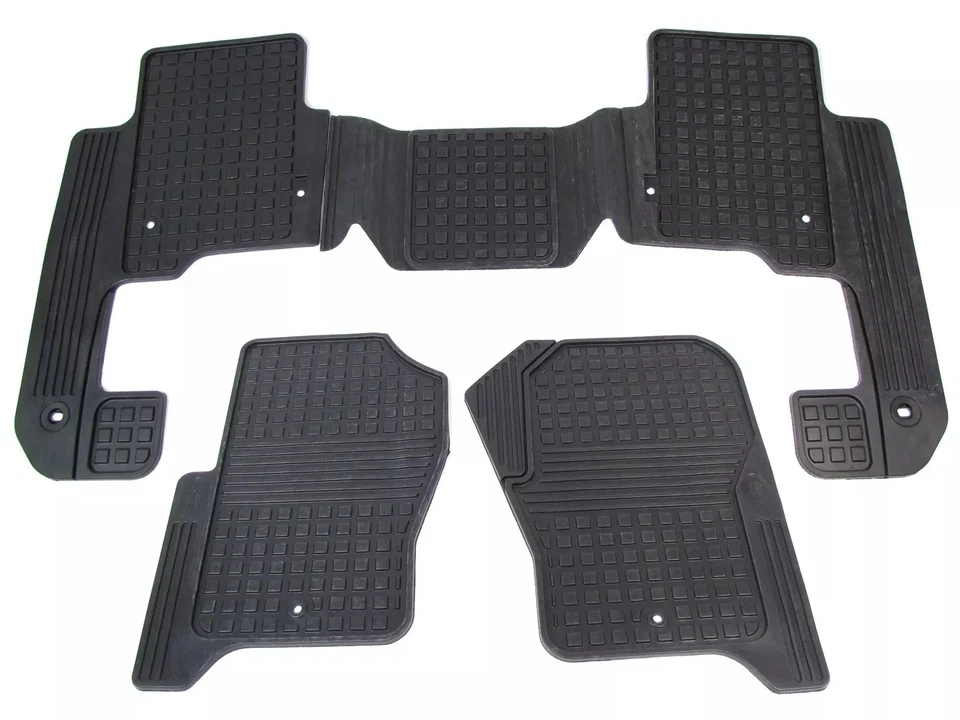 

Genuine Land Rover Discovery 4 LR4 Front and Rear Rubber Floor Mat Set VPLAS0253