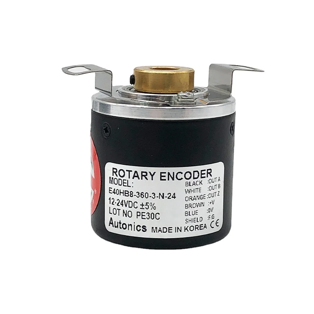 Rotary encoder 360ppr 8mm shaft E40HB8-360-3-N-24 rotary encoder for packing machine