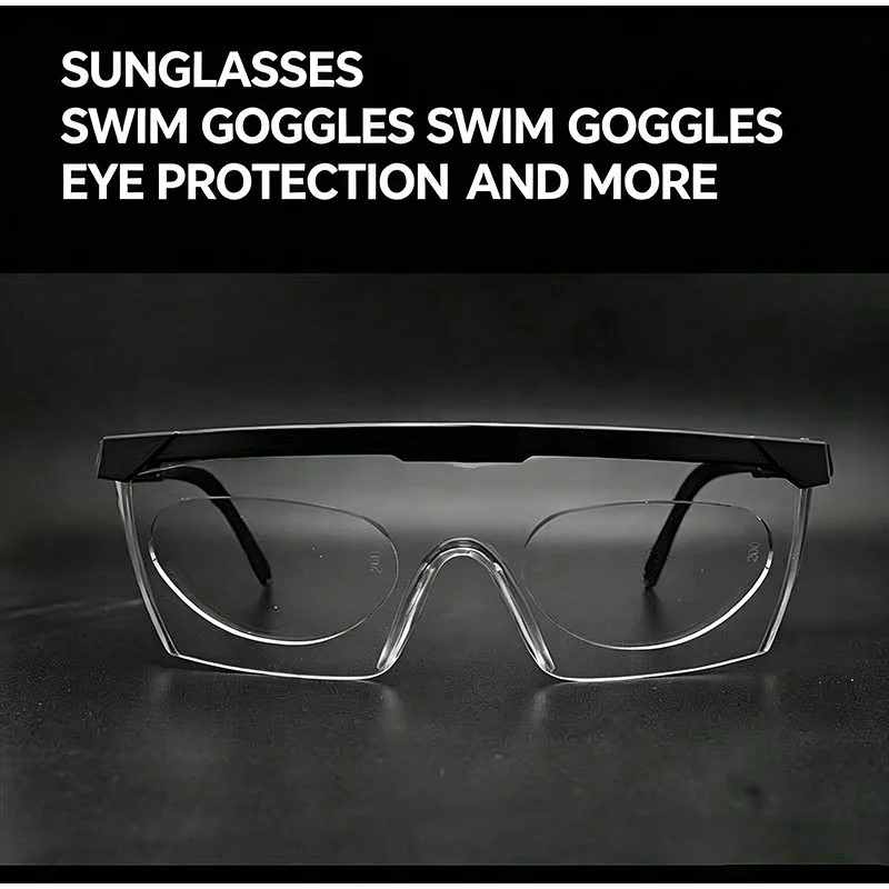 2026 New Stick-on Myopic Lenses Portable Silicone Nearsighted Patch Adhesive Lens Waterproof Vision Correction Insert for Goggle