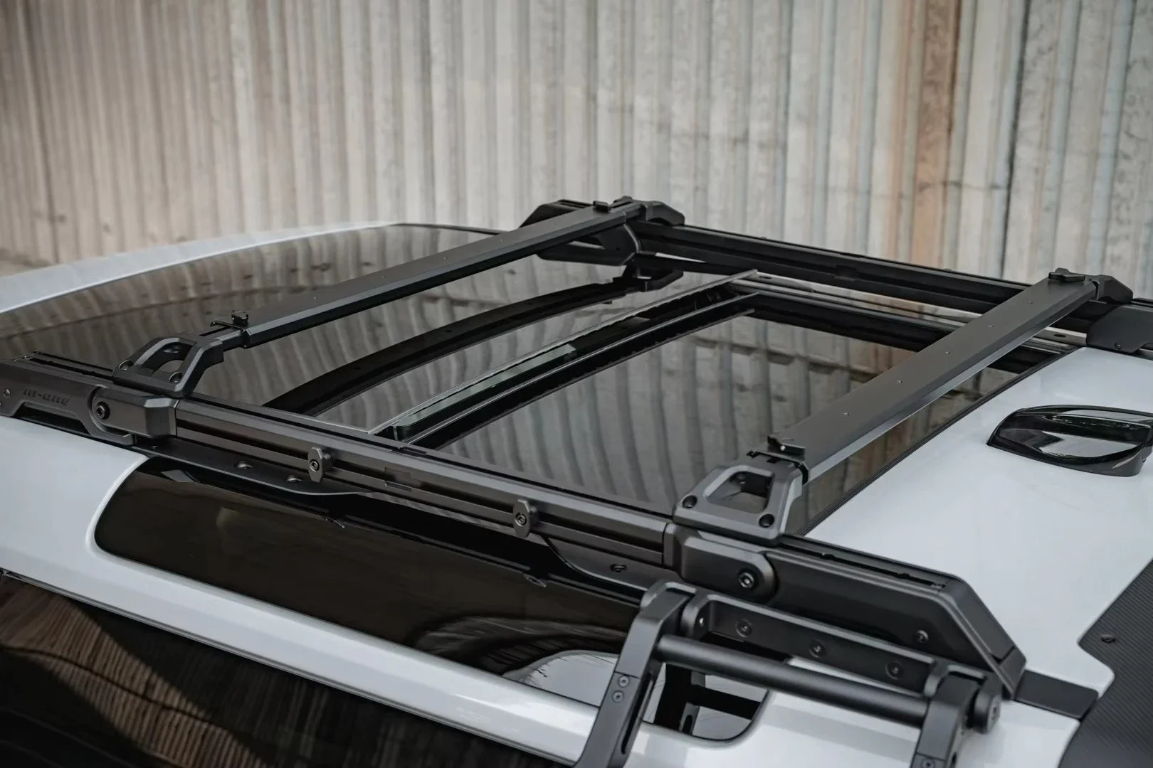 2020+ CNC Process Parts Aluminum Alloy Removable Luggage Rack Roof Rack for LR Defender 90