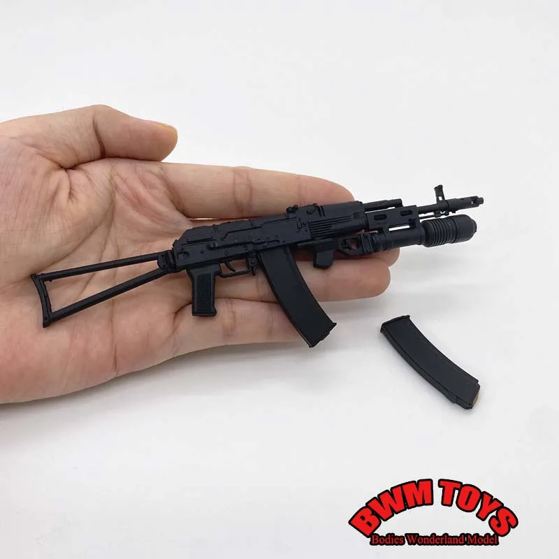 Montage pistole im Maßstab 1/6 Modell ump ak74 famas israeli galil Sturmgewehr Plastik waffen spielzeug für 12 ''männliche Soldat Action figur