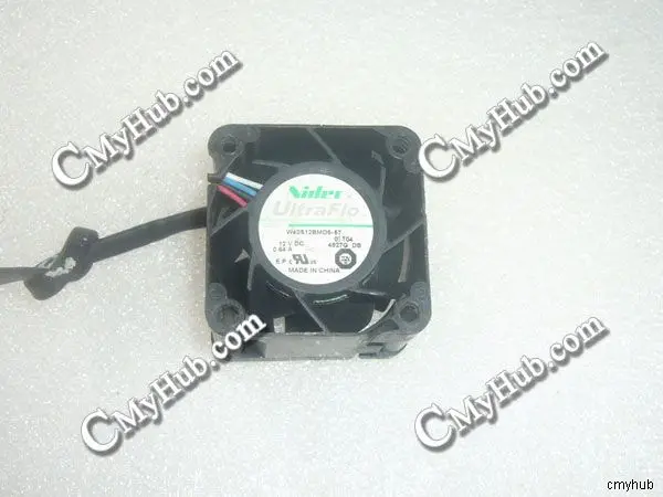 Для Nidec W40S12BMD5 57 07T04 DC12V 0.64A 4028 4 см 40 мм 40x40x28 мм 4-контактный охлаждающий вентилятор W40S12BMD5-57 07T04 W40S12BMD5 57