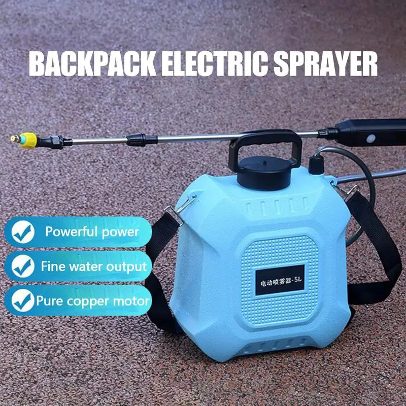 

5/8L Portable Multi-purpose High Pressure Disinfections Spraying Machine Ultra Long Endurance Electric Sprayer for Farms Orchard