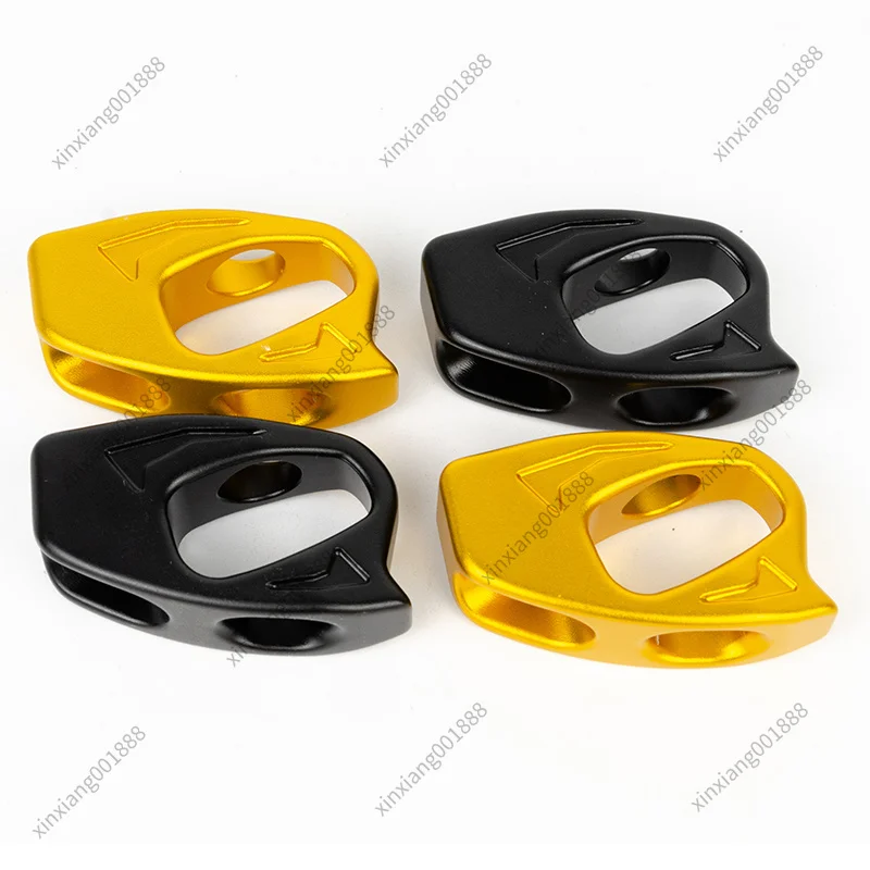 For Fall Arrest Safety Rope Lock Device Cow Tail Lanyard Adjuster Self-locking Descender Protector for Climbing