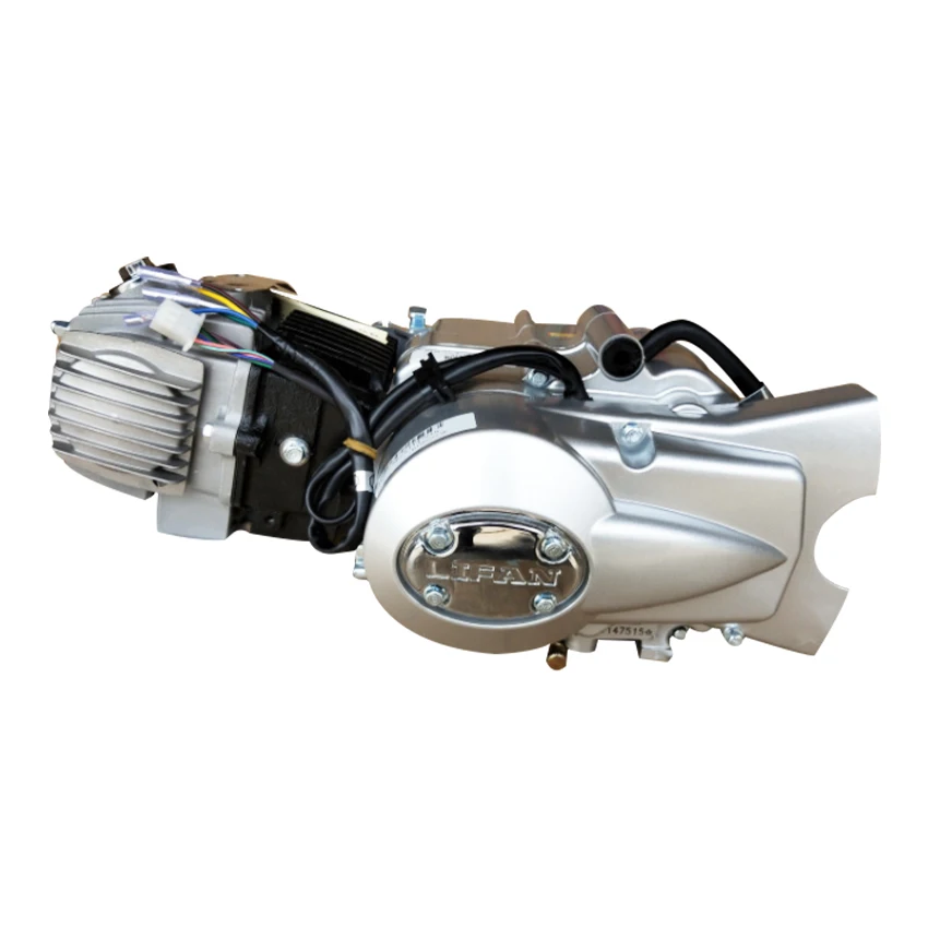 Horizontal 110 Foot Start Manual Clutch 110cc Engine Motorcycle Engine Assembly