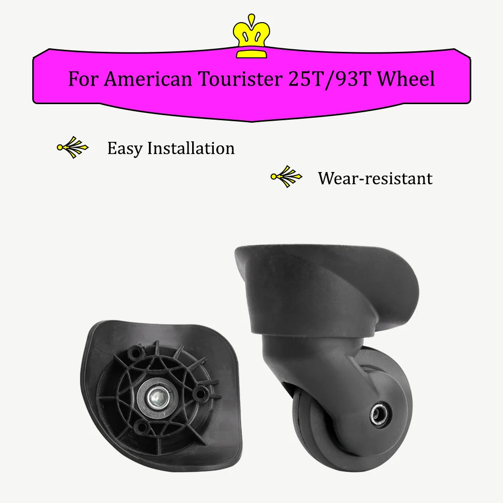 Suitable For American Tourister 25T/93T YQ-007/YQ-205 Trolley Suitcase Wheel Luggage Customs Box Repairing Accessories Wheel