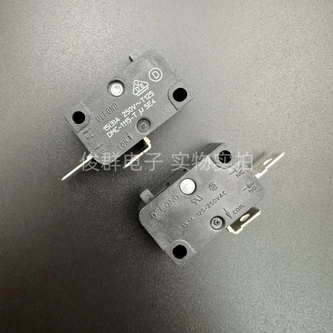 10pcsa/ MC-1115-T micro switch 2-pin normally open 15A stroke detection reset power button