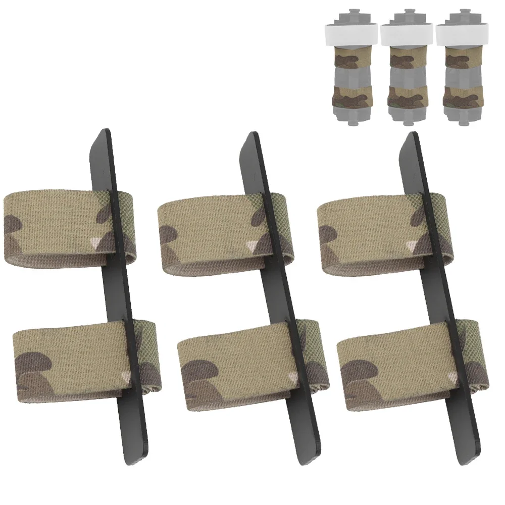 

3pcs Tactical Elastic Tourniquet Holder Outdoor Tourniquet Strap Holder Carrier Pouch Bag for Tactical Vest Molle System