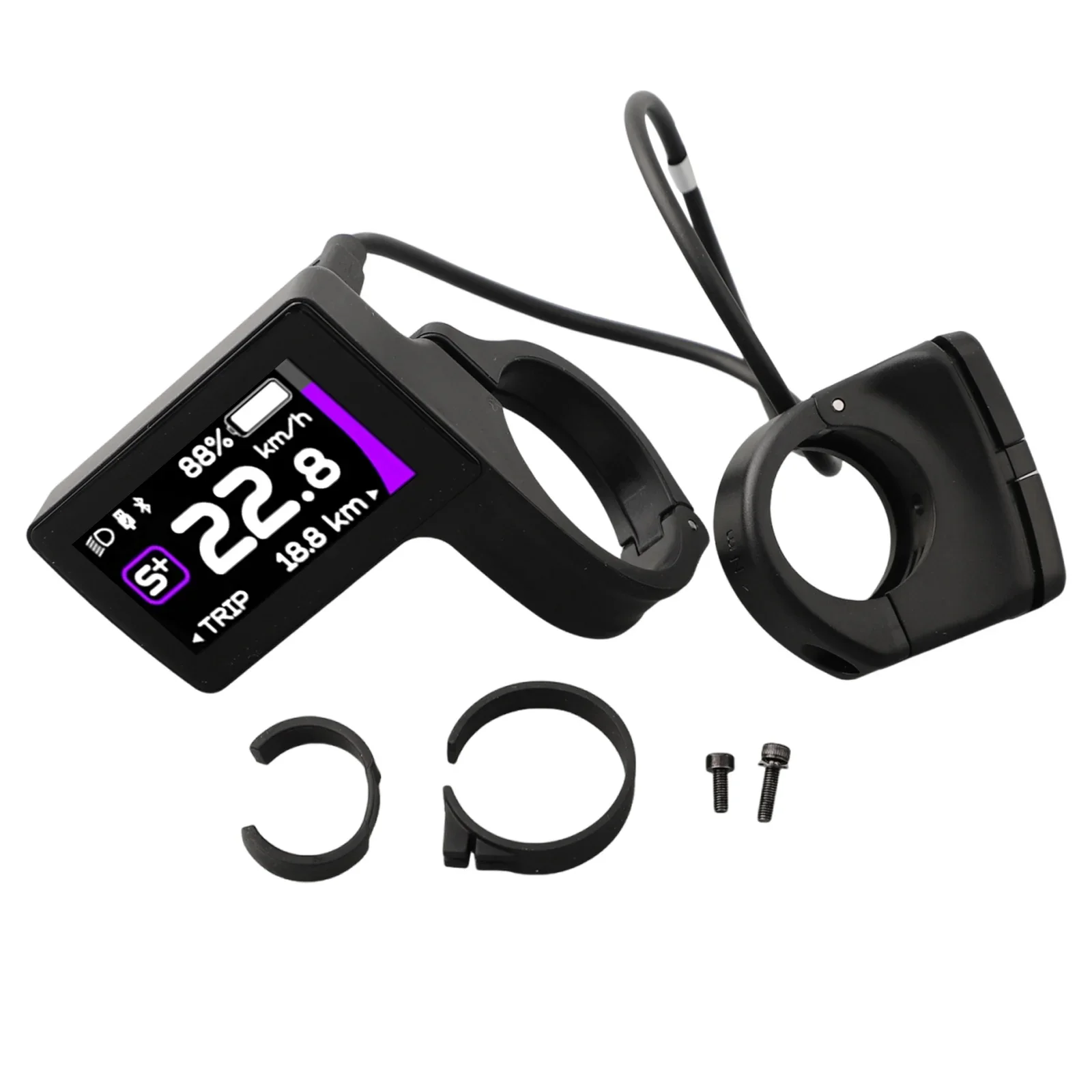

Ebike Display Outdoor 1 Pcs 100g ABS Black Bluetooth TFT LCD Color USB Port For M560 M510 M820 Accessories