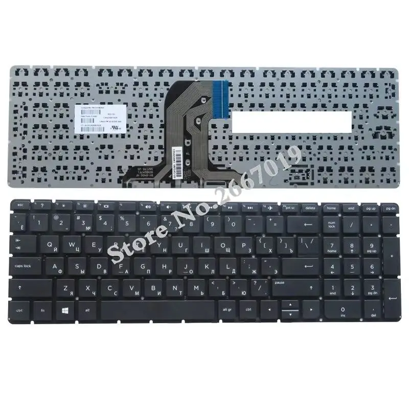 Klawiatura do laptopa HP 15-AY 15-AF 15-AC 15-AF 15-AT 15-AJ 15-BA 15-BN 17-X HQ-TRE TPN-W121 TPN-C125 C126 250 G4/255 G4/256 G4 — zdjęcie produktu 5