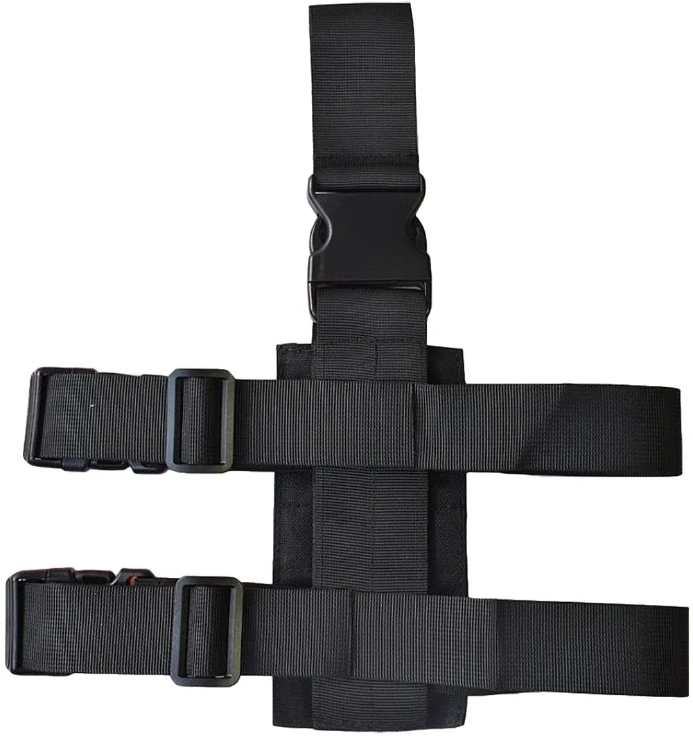 Funda táctica pierna caída MOLLE – Plataforma universal para pistola